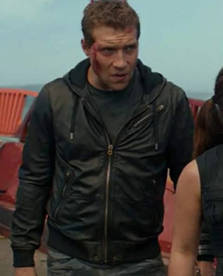 Terminator Genisys Jai Courtney Leather Jacket