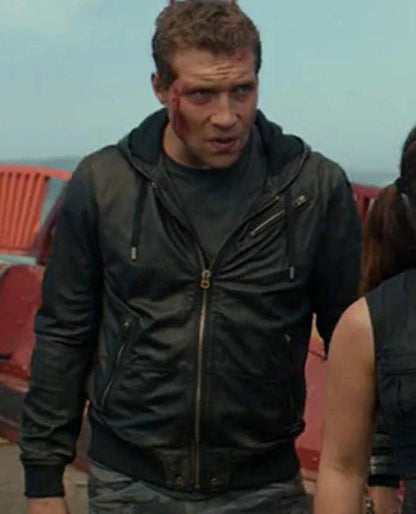 Terminator Genisys Jai Courtney Leather Jacket
