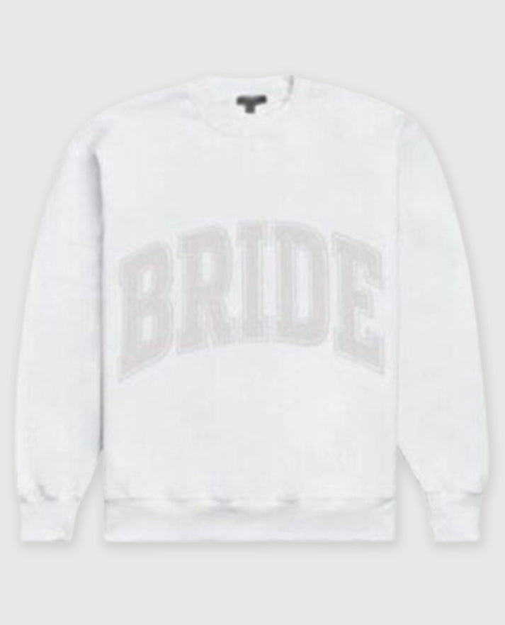 The Bar Bride White Sweatshirt