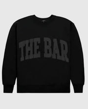 The Bar Varsity Black Sweatshirt