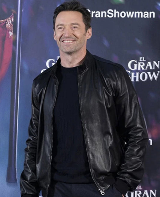 The Greatest Showman Hugh Jackman Leather Jacket