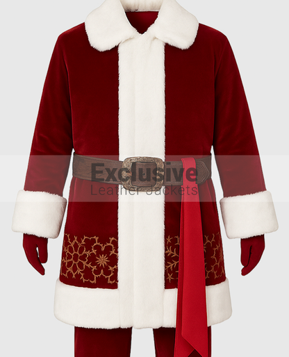 The Santa Clauses Tim Allen Red Christmas Full Suit
