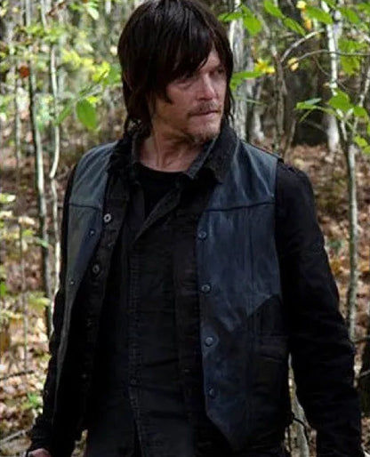 The Walking Dead Daryl Dixon Black Vest