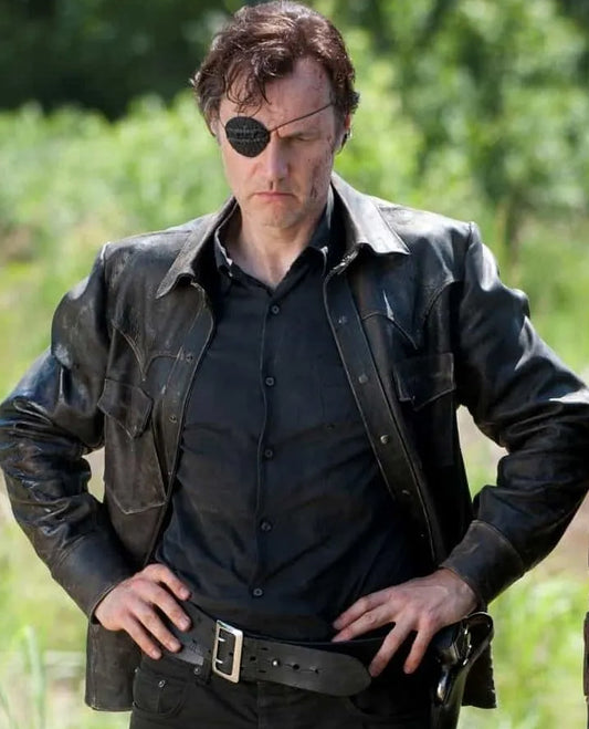 The Walking Dead Governor Leather Jacket