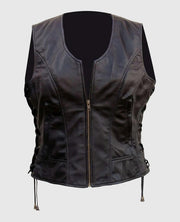 The Walking Dead Michonne Leather Vest 
