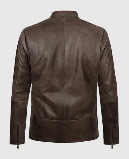 Tom Cruise Jack Reacher Brown Leather Jacket