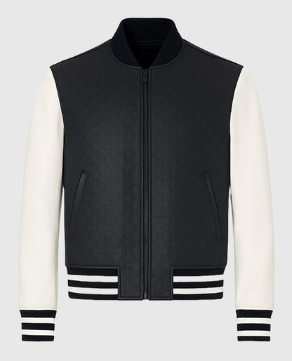 Tom Hardy The Bikeriders Black Varsity Jacket