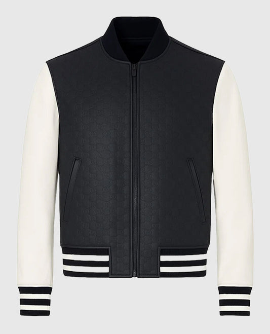 Tom Hardy The Bikeriders Black Varsity Jacket