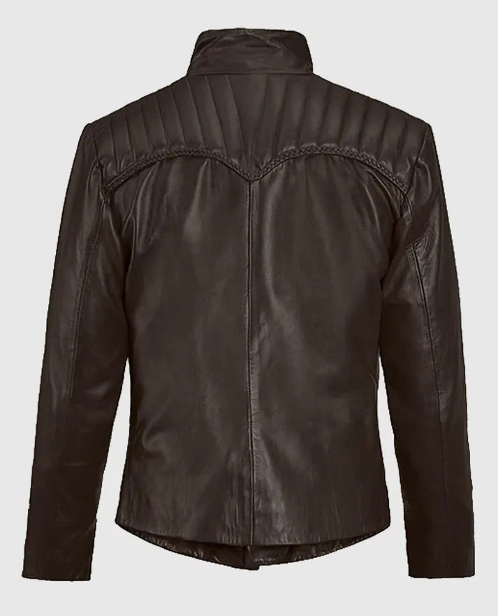 Tom Riley Da Vinci's Demons Brown Leather Jacket