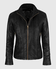 Transformers 2 Megan Fox Black Leather Jacket