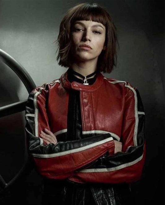 Ursula Corbero Money Heist Leather Jacket