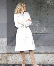 Vanessa Kirby Mission Impossible Fallout Leather Long Coat