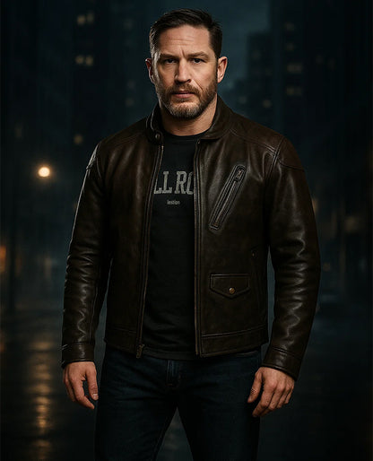 Venom Eddie Brock Leather Jacket
