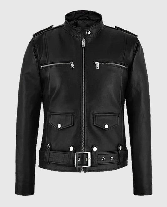 Chic Rider Leather Jacket
