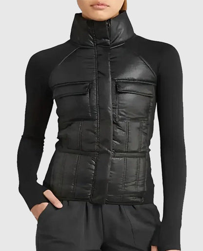 Women's Zella Hybrid Black Jacket