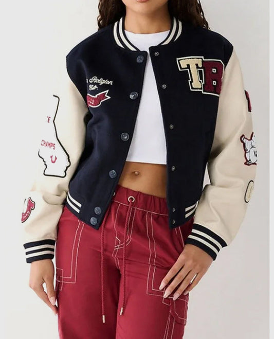 Women’s True Religion Varsity Jacket
