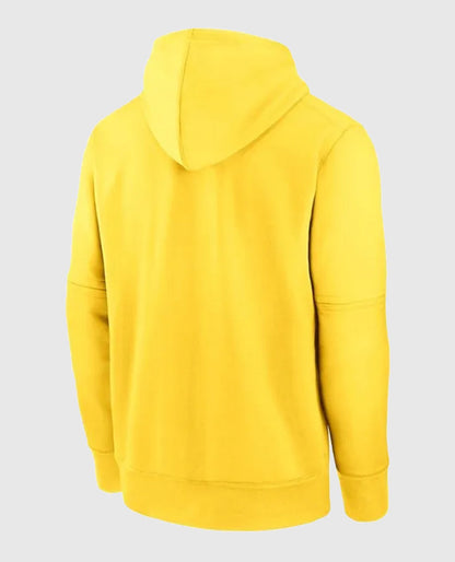 Yellow Boston Red Sox Yellow Hoodie