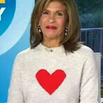 Hoda Kotb Heart Sweater