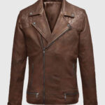 Ironwood Spanish Brown Biker Jacket