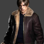 Resident Evil 4 Remake Leon Kennedy Bomber Jacket