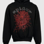 Sp5der OG Rhinestone Logo Hoodie