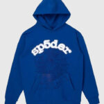 SP5DER Web Suit Hoodie Rhinestone