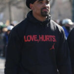 Jalen Hurts Love Hurts Black Hoodie