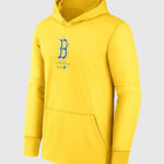 Yellow Boston Red Sox Hoodie